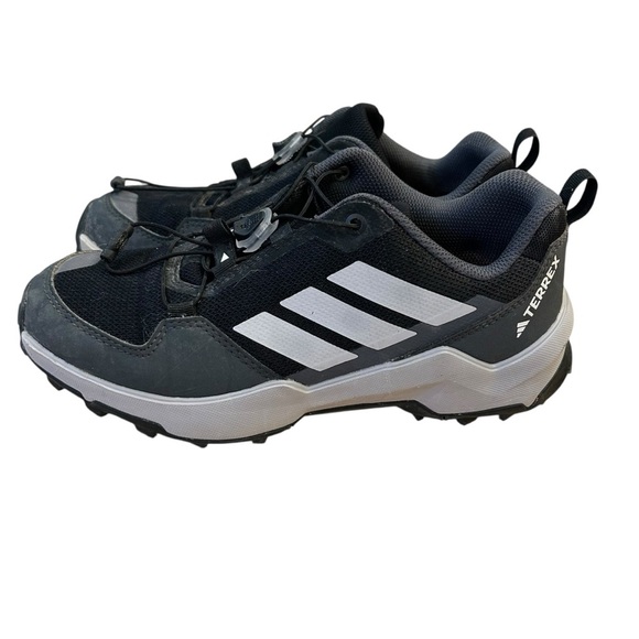 Adidas Unisex Child Kids Terrex AX4S Speed Lacing Hiking Shoes Walking Sneakers - Picture 3 of 11
